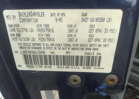 2006 Jeep Liberty Renegade z USA, uszkodzony, nr VIN 1J4GK38K06W133485